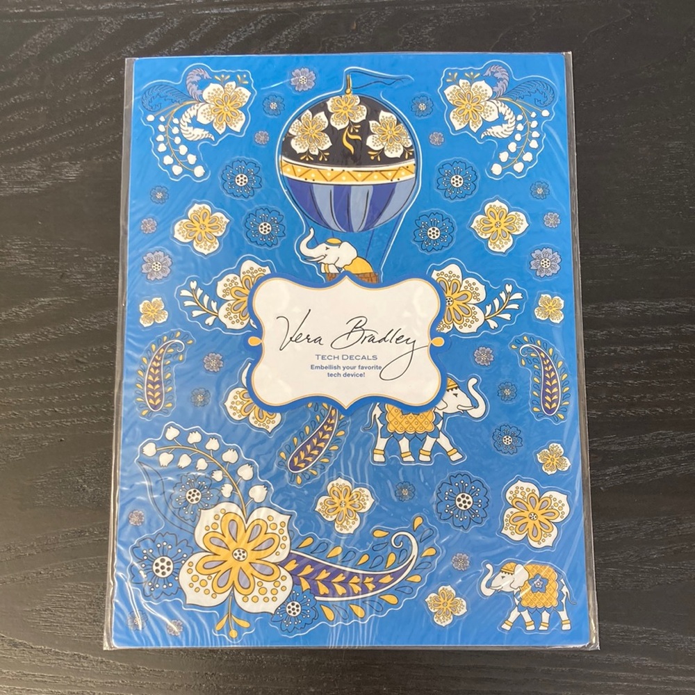 NWT Vera Bradley Tech Decals